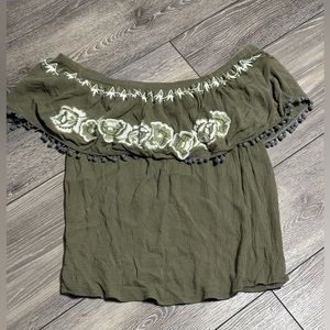 Off the shoulder top